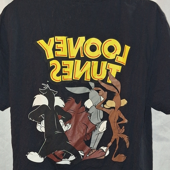 Warner Bros. Black Looney Tunes Tee - Picture 5 of 6